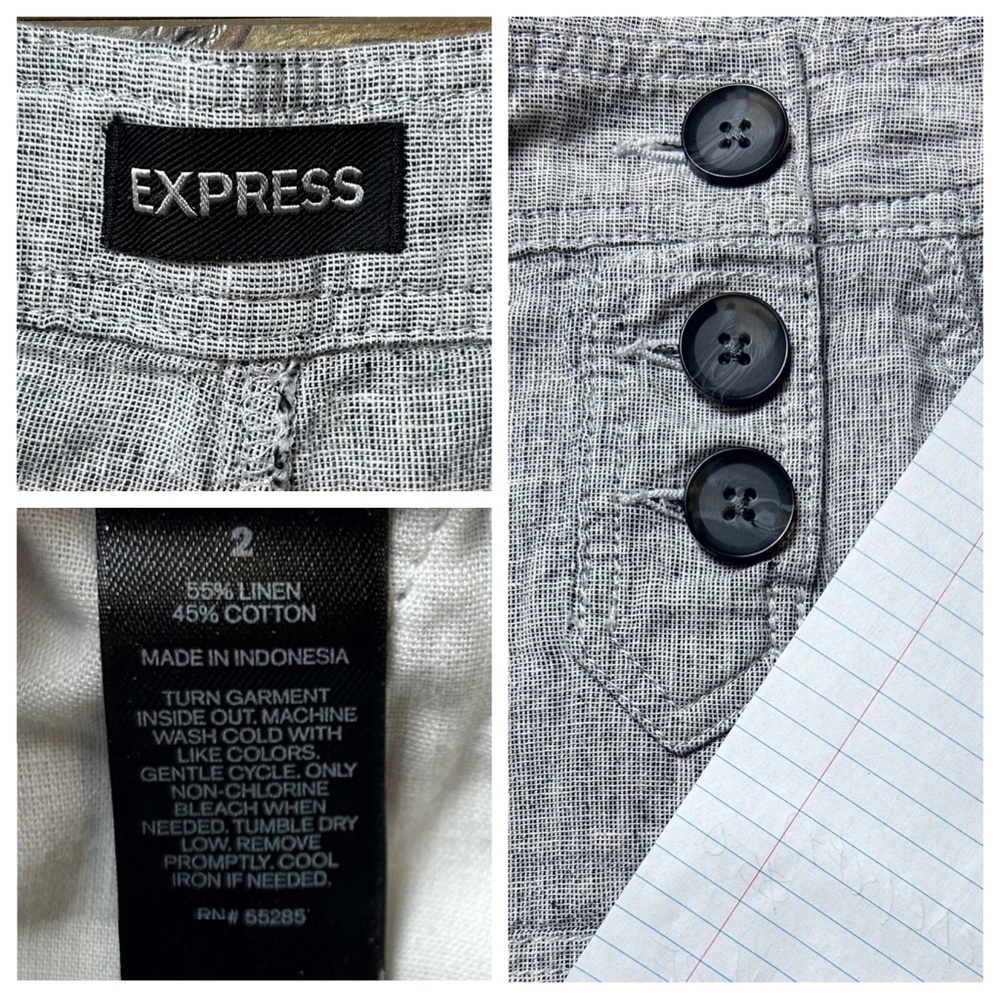 Express Editor Chino Shortie Shorts - Picture 5 of 6